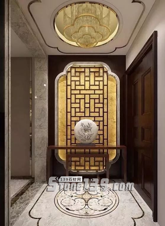那些用石材裝飾的漂亮玄關 你心動了嗎？